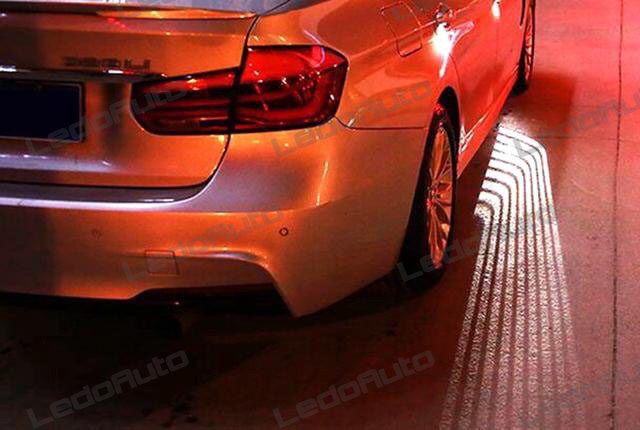 BMW 7 Series New Amazing LED Door Projector Light with A Sense of Speed 4